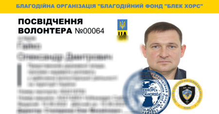посвідчення волонтера-00064